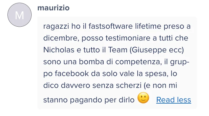 Recensione di Maurizio